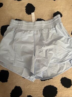 Lululemon light Blue Women's Athletic Shorts 8